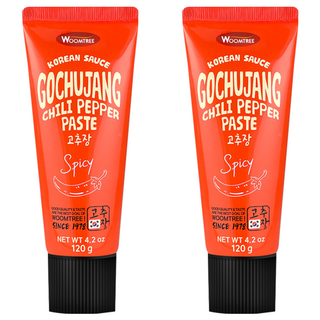 WOOM CHEF 韓式辣椒醬, 辣味, 120g, 2條