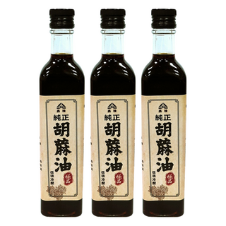 鑫隆 純正胡麻油 無添加防腐劑及色素, 500ml, 3瓶