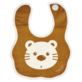 Simba 小獅王辛巴 有機棉造型圍兜, Brown, 1入, 1件