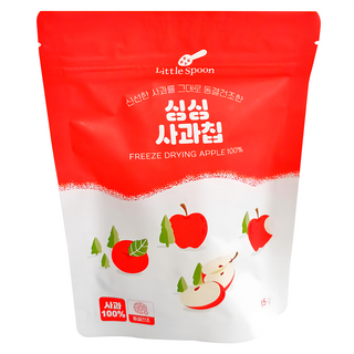 Little Spoon 水果乾-蘋果 100%蘋果 6個月以上適用年齡, 15g, 1包