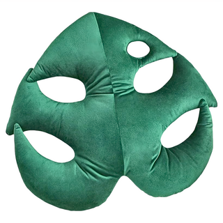 Mega IG 居家植感美學抱枕 聚酯纖維, 龜背葉 綠色