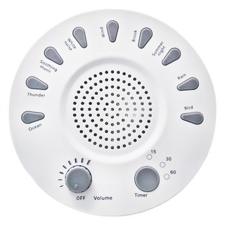 Panatec 沛莉緹 USB 攜帶型白噪音除噪助眠儀 寶寶睡眠安撫器 9種音源 3段定時 音樂燈光, 1個