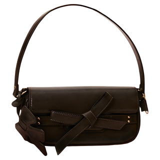 牛仔風法棍包 V2790 芭蕾黑 1個