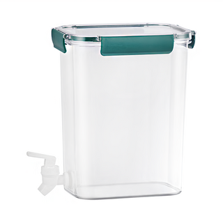 FAmILyLIFE 生活 冰沁多功能全密封儲物冰水壺 YG-199-GR 20 x 14.5 x 25cm 590g, 深湖綠, 4.5L, 1個