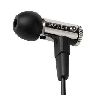 final MAKE4 自調音耳機 日本職人手工調音 舒適佩戴 不鏽鋼外殼 清晰細膩音質, 1個