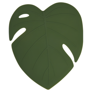 Dailylike 矽膠浴室防滑墊 01 龜背芋 1個, 01 龜背竹