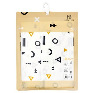 KU.KU Duckbill 酷咕鴨 KUKU PLUS 紗布澡巾2入, 100%純棉, 30 x 48 公分, 純真之瞳, 1包