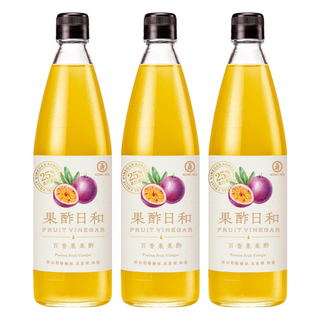 Kong Yen 果酢日和 百香果果酢, 590ml, 3瓶