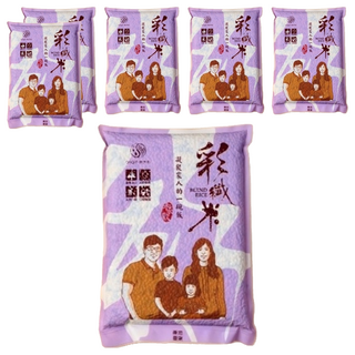 origin 源天然 彩纖米 CNS二等米, 1kg, 6包