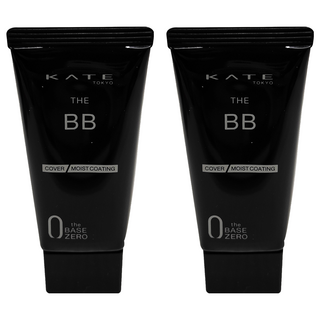 KATE 凱婷 台灣公司貨 零瑕肌密高遮瑕保濕BB霜 SPF20 PA++, EX-2, 30g, 2條