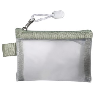 JIELI 杰俐 小号收纳袋 尼龍零錢包 一套5個, 8.5 x 11.5cm, 8.5 x 11.5cm, 抹茶綠