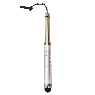 SinCyuan 欣銓 伸縮型電容式觸控筆 迷你攜帶式 含3.5mm耳機孔塞 Android/iPad/iPhone対応, SC-S03, 1支