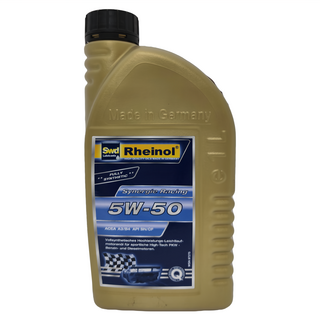 Swd RHEINOL SYNERGIE RACING 合成機油 1L 汽車引擎潤滑油, 5w50, 1罐