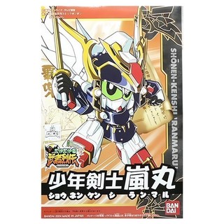 BANDAI 萬代 SD鋼彈 BB戰士組裝模型 270 武者列傳 少年劍士嵐丸, 1盒