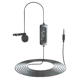 CKMOVA 全向電容式麥克風 線長8公尺 3.5mm TRRS接頭, LCM5, 領夾式