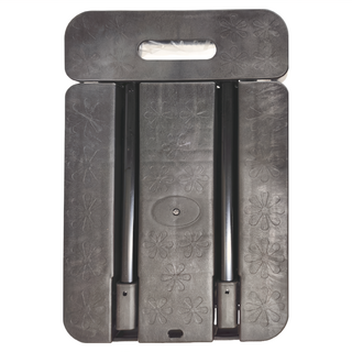 六輪折疊手推車, 鋁合金製, 黑色, 1個