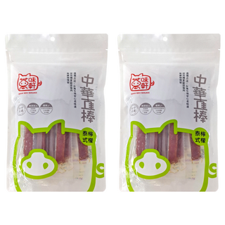 萬味軒 中華直棒 泰式檸檬豬肉乾, 120g, 2袋