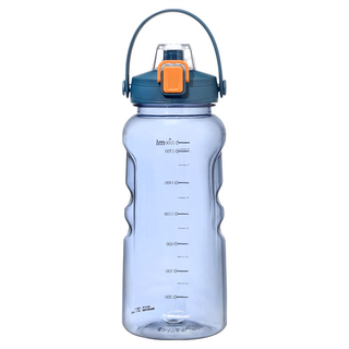 THERMOcafe凱菲 隨手瓶 活力藍色 大容量隨身水壺, 2.2L, 1個