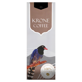 KRONE 皇雀 瓜地馬拉 薇薇特南果咖啡豆, 227g, 100% 天然, 葡萄柚 莓果 黑糖 煙燻風味, 先酸後甜, 全豆 無研磨, 1包