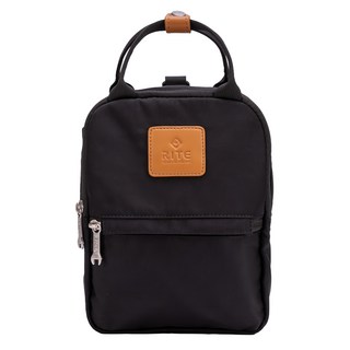 RITEV3 露營系列 兩用小後背 420D 尼龍材質, 16 x 8.5 x 22cm, 黑色