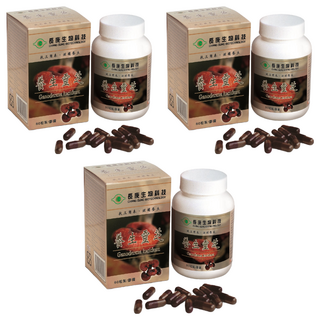 長庚生物科技 養生靈芝, 60顆, 3罐