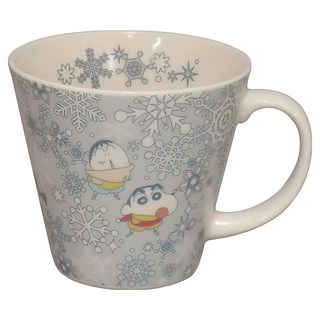 yamaka 山加商店 蠟筆小新陶瓷馬克杯 日本製 340ml, 四季 冬, 1個