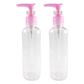 台灣 COSMOS 乳液瓶 #HY200A 200ml, 透明色, 2個