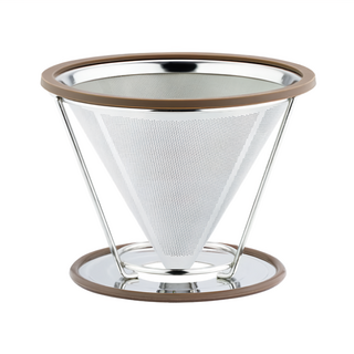 Pearl Horse 寶馬 附架不鏽鋼濾器 1-4杯, 1個