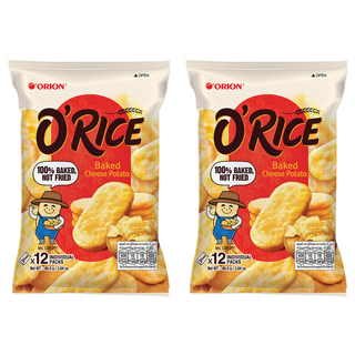 ORION 好麗友 O'RICE米餅 起司馬鈴薯口味, 86.4g, 2袋