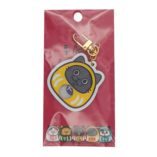 SF 動動 壓克力吊飾, 黃達摩款, 1個