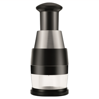 Berthan 不鏽鋼蔬菜搗碎器 黑色, 400ml, 1個