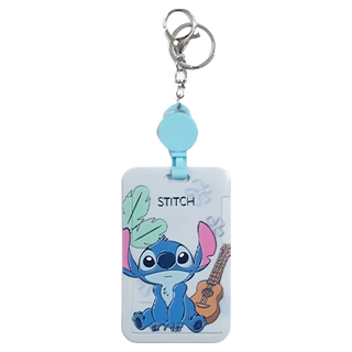 StitcH 史迪奇伸縮滑蓋證件套 伸縮最長可延伸至42公分, 史迪奇吉他藍, 11 x 7cm, 1個