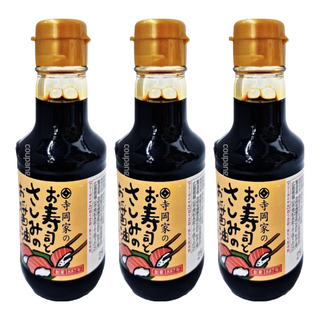 寺岡家 調和醬油 壽司用, 150ml, 3瓶
