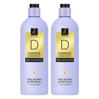 ELASTINE 伊絲婷 10X受損修護潤髮乳 滋養毛髮 維持髮質健康亮麗, 680ml, 2瓶