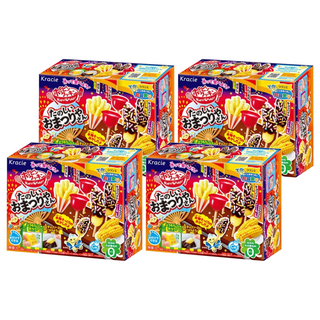 Kracie 葵緹亞 知育菓子 DIY 祭典小吃小達人, 4盒