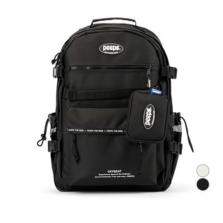 PEEPS offbeat 後背包, 黑色