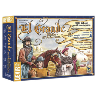 HANS IM GLUCK El Grande Big Box 紙本頭塑膠桌上遊戲, 1盒
