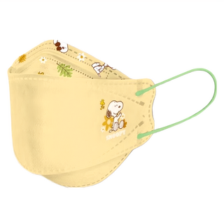 KOgi 宏瑋 Snoopy 史努比 3D立體雙鋼印口罩 KF94 20.8 x 8cm 5盒, 秋天史努比, 10片, 1組