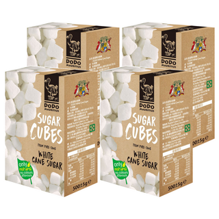 DODO 渡渡鳥 白蔗糖塊 天然蔗糖, 500g, 4盒