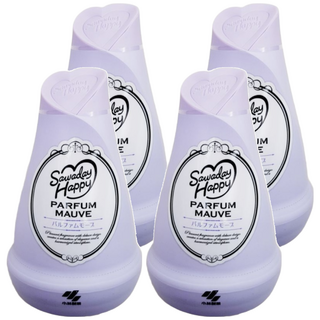 KOBAYASHI 小林製藥 Sawaday Happy 室內芳香劑 120g 茉莉橙果-紫, 4瓶, 花果清香