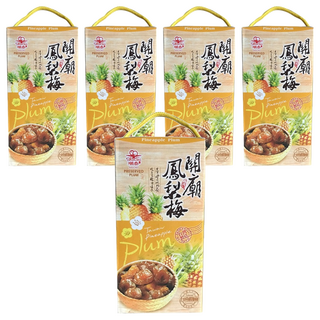 順泰 台灣關廟鳳梨梅, 400g, 5盒