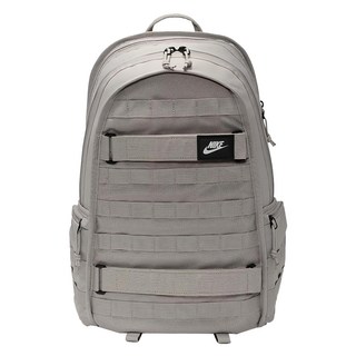 NIKE 耐吉 後背包 運動包 書包 大容量 雙層 FD7544-009, 1個, 灰色