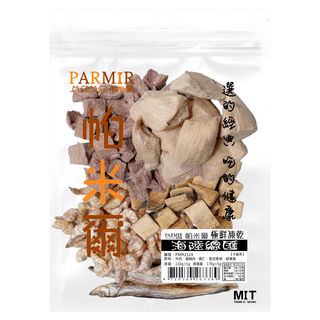 PARMIR 帕米爾 極鮮凍乾 海陸總匯 犬貓用, 含牛肉,雞胸肉,蝦仁, 虱目魚柳, 柳葉魚, 170g, 1包