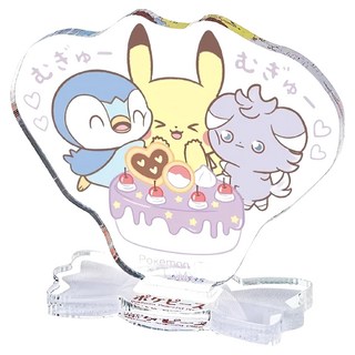 TAKARA TOMY Poke Peace 平靜生活系列 2 壓克力立牌 PoKeMoN 寶可夢聯名款 款式隨機, 1個