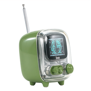 Divoom Tiivoo-2 像素藍牙喇叭, 綠色, SPK-DIV-TIIVOO2-GN