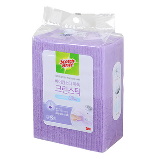 3M Scotch-Brite 百利 小蘇打輕薄菜瓜布, 60個, 1包
