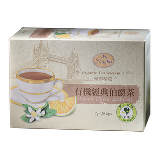 Magnet 曼寧 有機經典伯爵茶, 2g, 20包, 1盒