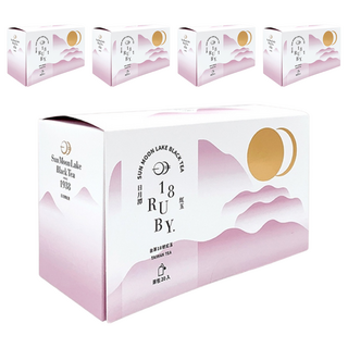 魚池鄉農會 初見茶包 紅玉 淡淡薄荷肉桂香 茶湯色澤金紅 單包密封設計, 2g, 20包, 5盒