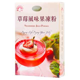 新光洋菜 草莓風味果凍粉, 1kg, 1盒