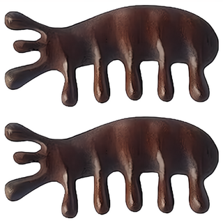 美得像專櫃 經絡按摩梳 11 x 15cm, 毛毛蟲, 2支